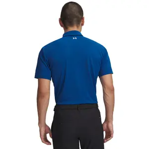 Polo piqué Under Armour Tee To Green image-1