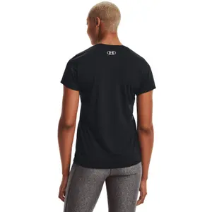 T-shirt de pescoço em v das mulheres Under Armour Tech™ image-3