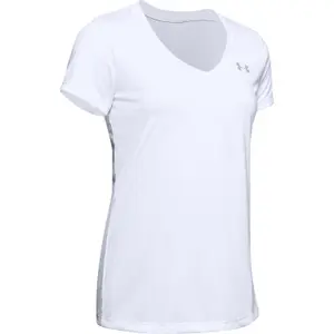 T-shirt de pescoço em v das mulheres Under Armour Tech™ image-0