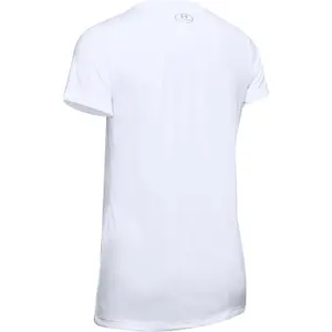 T-shirt de pescoço em v das mulheres Under Armour Tech™ image-3