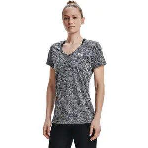 Camiseta de mujer con cuello de pico Under Armour Twist Tech™ image-2