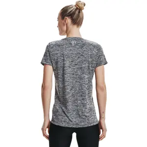 Camiseta de mujer con cuello de pico Under Armour Twist Tech™ image-4