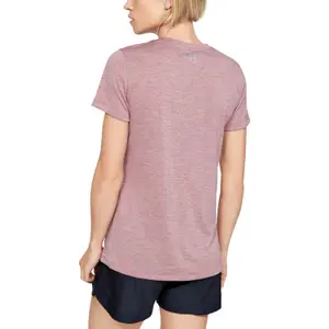 T-shirt donna con scollo a V Under Armour Twist Tech™ image-3