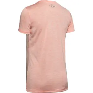 T-shirt de pescoço em v das mulheres Under Armour Twist Tech™ image-2