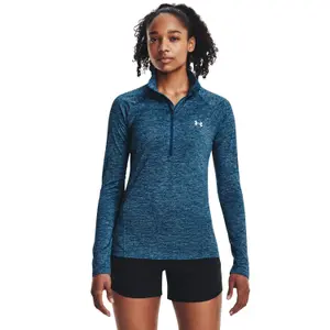 Maillot de manga larga 1/2 cremallera para mujer Under Armour Tech Twist image-2
