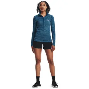 Maillot de manga larga 1/2 cremallera para mujer Under Armour Tech Twist image-1