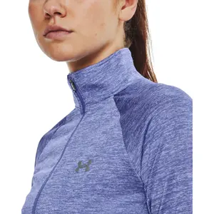 Sweatshirt 1/2 mulher zip Under Armour Tech Twist image-5
