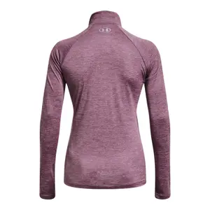 Camisola de manga comprida com 1/2 fecho para mulher Under Armour Tech Twist image-3