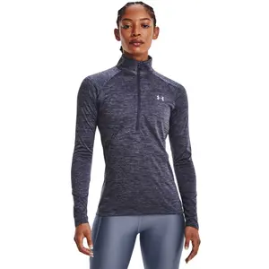 Dames sweatshirt met halve rits Under Armour Tech - Twist image-1