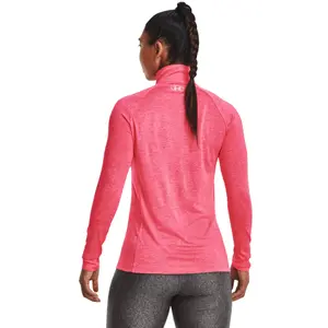 Camisola feminina 1/2 zíper Under Armour Tech twist image-2