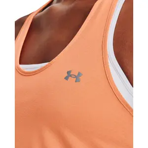 Women's tank top Under Armour HeatGear® Racer image-5