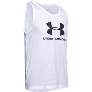 1329589-101-linne-under-armour-sportstyle-logo-vit-svart