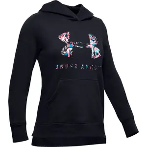 Girl hoodie Under Armour Rival Print Fill Logo image-0