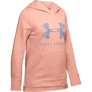 Casaco com capuz para rapariga Under Armour Rival Print Fill Logo image-0