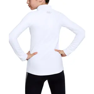 T-Shirt für Mädchen mit langen Ärmeln und Schornsteinkragen Under Armour ColdGear® image-3