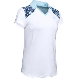 Camisa pólo feminina Under Armour Zinger Blocked image-1