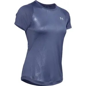 Women's T-shirt Under Armour Qualifier Iso-Chill Embossed image-0
