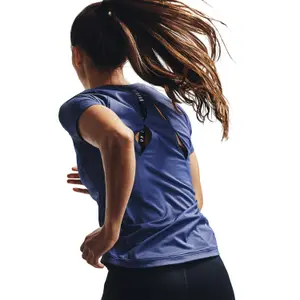 Women's T-shirt Under Armour Qualifier Iso-Chill Embossed image-2