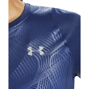 Women's T-shirt Under Armour Qualifier Iso-Chill Embossed image-3