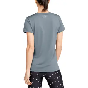 Women's crew-neck T-shirt Under Armour Tech™ Logo Graphic image-2