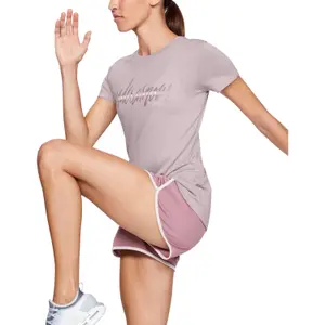 Camiseta de mujer con cuello redondo Under Armour Tech™ Branded Fit Kit image-1