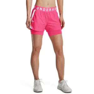Pantalón corto 2 en 1 para mujer Under Armour Play up image-1