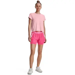 Pantalón corto 2 en 1 para mujer Under Armour Play up image-2