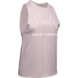 Women's tank top Under Armour Sportstyle Graphic Muscle image-0
