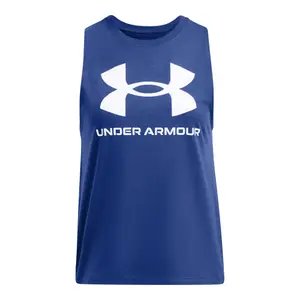 Koszulka bez rękawów z grafiką dla kobiet Under Armour image-0