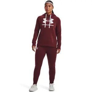 Camisola com capuz para mulher Under Armour Rival Fleece Logo image-1