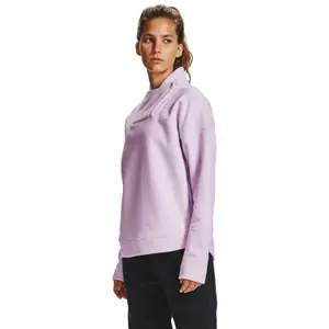 Women's sweatshirt Under Armour à col châle recoverfleece image-3