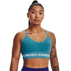Sujetador largo sin costuras con sujeción ligera para mujer Under Armour image-1