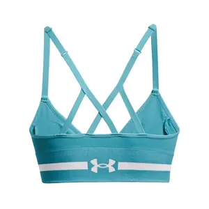 Sujetador largo sin costuras con sujeción ligera para mujer Under Armour image-2