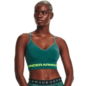 Nahtloser langer BH mit leichtem Halt, Damen Under Armour image-1