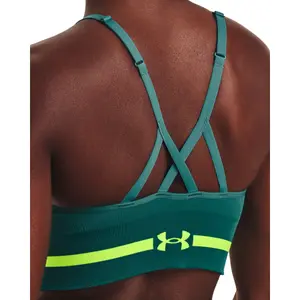 Nahtloser langer BH mit leichtem Halt, Damen Under Armour image-4