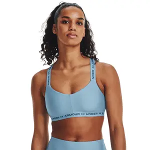 Sujetador femenino de sujeción ligera Under Armour Crossback image-1