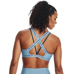 Sujetador femenino de sujeción ligera Under Armour Crossback image-3