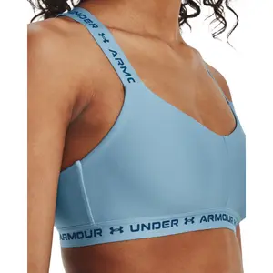 Sujetador femenino de sujeción ligera Under Armour Crossback image-5