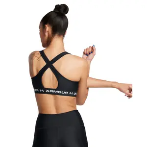 Sutiã desportivo de suporte moderado para mulher Under Armour Crossback image-3