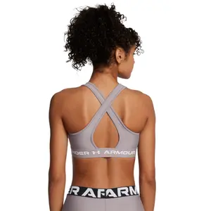 Sportbeha met gemiddelde ondersteuning voor vrouwen Under Armour Crossback image-3