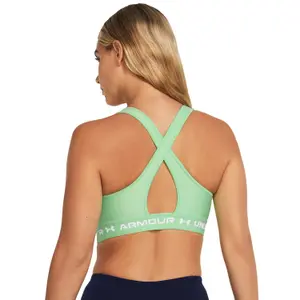 Moderate support Sports bra for women Under Armour Crossback image-3