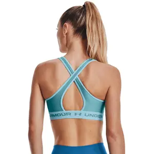 Moderate support sports bra for women Under Armour crossback image-3