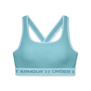 Moderate support sports bra for women Under Armour crossback image-0