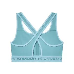 Moderate support sports bra for women Under Armour crossback image-2