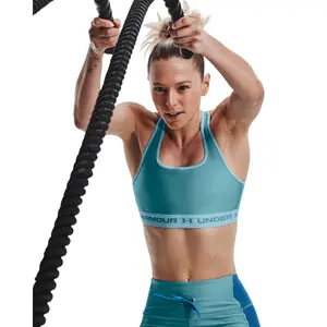 Moderate support sports bra for women Under Armour crossback image-1