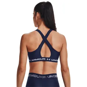 Soutien desportivo de apoio moderado para mulheres Under Armour crossback image-2