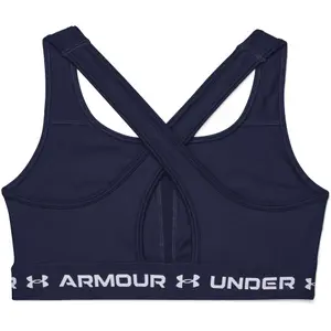 Soutien desportivo de apoio moderado para mulheres Under Armour crossback image-1