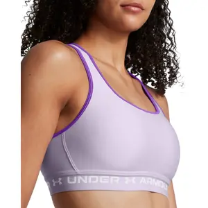 Sutiã desportivo de suporte moderado para mulher Under Armour Crossback image-4