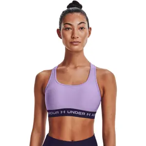 Soutien desportivo de apoio moderado para mulheres Under Armour crossback image-1