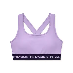Soutien desportivo de apoio moderado para mulheres Under Armour crossback image-0